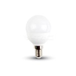 E14 4W Meleg fehér (WW) gömb LED izzó -VTAC
