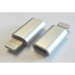 AD-804 iPhone Lightning dugó/Mikro-USB aljzat adapter