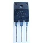 2SD1880  NPN+Di 1500/800V 8A 70W ISO218 tranzisztor