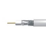 RG6-CCS 75R Fehér koax kábel