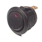 SBF-521 2 áll. 1 á.k. - piros glimmizzó - billenő kapcsoló
