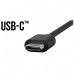 CB-205.01/BLUE USB-C dugó / USB-A dugó 1m kék kábel -VTAC
