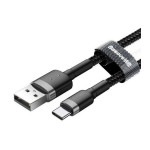 CB-216.02 USB-C dugó/USB-A dugó - 2m fekete kábel -BASEUS