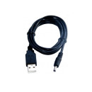 CB-232.012 USB-A dugó / DC dugó 5.5/2.1mm 1.2m kábel