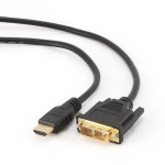 CB-83.018 DVI-D dugó/HDMI dugó - 1.8m kábel