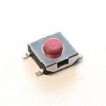 TS-272/SMD 6.2x6.2mm - 0.6mm gomb 4p. mikro nyomógomb