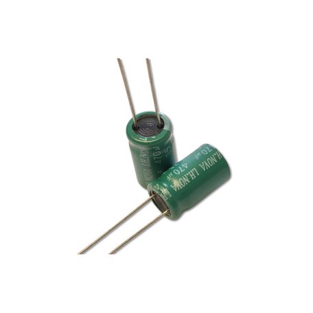 470uF 35V 105°C Low ESR + LONG LIFE 10x16mm -LH.NOVA ELKO