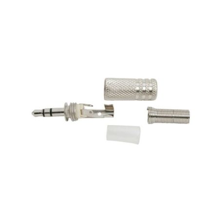 2.5mm sztereó dugó - fém házban