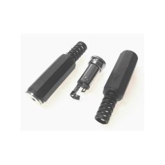 2.5mm sztereó aljzat - lengő műanyag házban