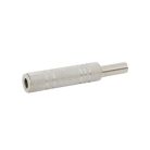 6.3mm sztereó aljzat - fém házban - lengő