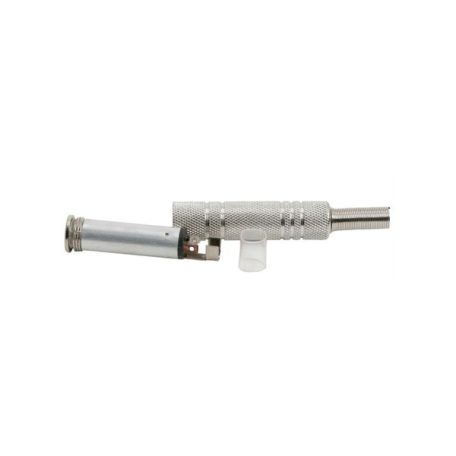 6.3mm sztereó aljzat - fém házban - lengő