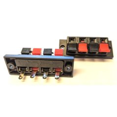 Hangszóró csatlakozó csiptetős 4x  70x24mm