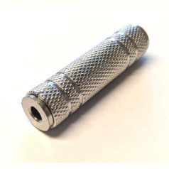 AD-39 3.5mm sztereó alj/alj fém adapter