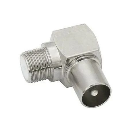 AD-48 Koax dugó/F alj - 90° adapter