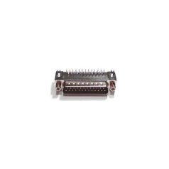 DSUB 25p. tüske - nyák-ba ült. 90° 7.2/12mm