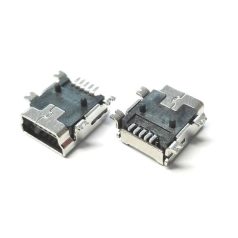 Mini-USB 5p. aljzat - smd