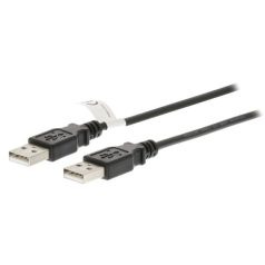 CB-98.01 USB-A dugó/USB-A dugó 1m kábel