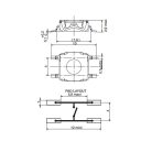 TS-280/SMD 6x6mm 4p. mikro nyomógomb