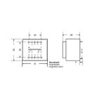 2x9V 4.5VA transzformátor