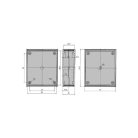 KM-35 90x110x35mm műa. műszerdoboz