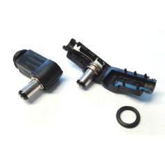 DC dugó 5.5/2.1mm - 90°
