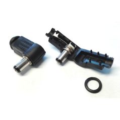 DC dugó 5.5/2.5mm - 90°