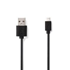 CB-191.02 Mikro-USB dugó / USB-A dugó 1.8m kábel