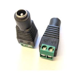 DC aljzat 5.5/2.1mm - sorkapocs véggel