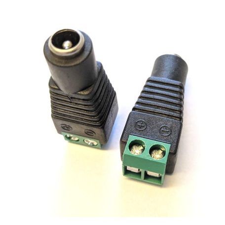 DC aljzat 5.5/2.1mm - sorkapocs véggel