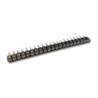 21p. precíziós tördelhető hüvelysor lábt.:2.54mm