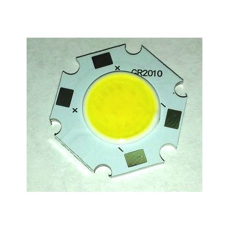 3W hideg Fehér star COB LED