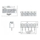 SK-42 5.00mm 2 tagú sorkapocs