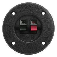 Hangszóró csatlakozó csiptetős 2x kerek átm.:64mm