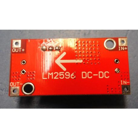 DC-001 DC/DC kapcsolóüzemű konverter 3A