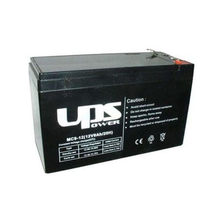 ZAK-12/9 12V 9Ah 151x65x117mm -UPS zselés akkumulátor