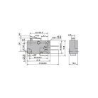 WLK-5 1x morze 10A 250VAC mikrokapcsoló 28x10.3x16mm - 15mm nyelvvel