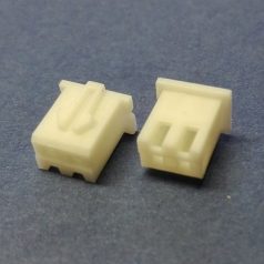 NCH250-02 2p. tápcsatlakozó hüvely ház 2.5mm