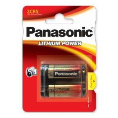 2CR5 6V lítium elem -PANASONIC