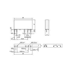 HF41F/012-ZS 12V 6A 1x morze jelfogó