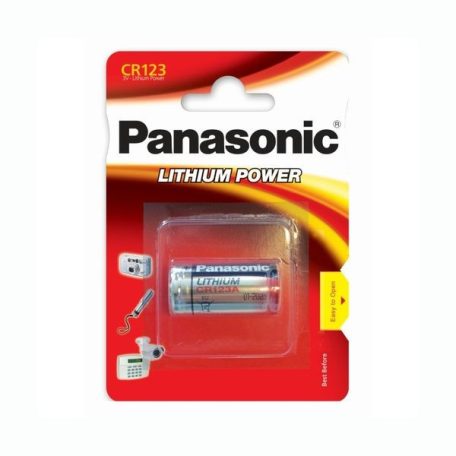 CR123A 3V lítium elem -PANASONIC