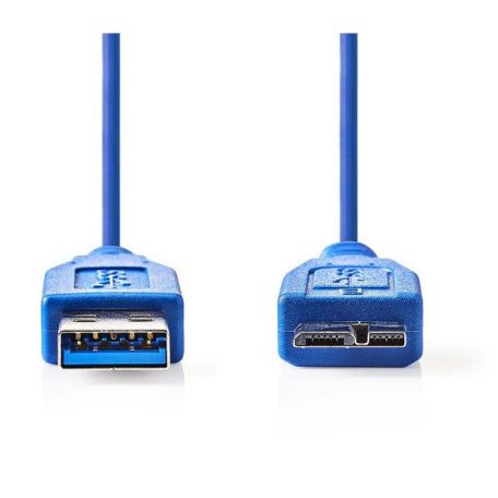 CB-193.005 Mikro-B dugó/USB-A dugó 0.5m kábel