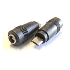 AD-111 mikro-USB dugó / 5.5/2.1mm DC aljzat adapter