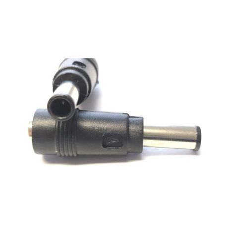 AD-113 6.5x4.4mm Center Pin dugó / 5.5/2.1mm DC aljzat adapter