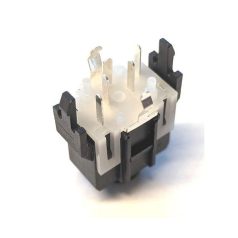 3.5mm sztereó aljzat kapcsolóval nyák-ba ültethető
