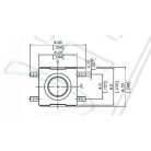 TS-272/SMD 6.2x6.2mm - 0.6mm gomb 4p. mikro nyomógomb