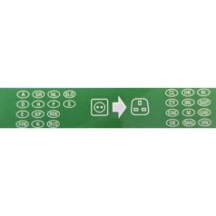 AD-100/3 Angol dugó / EURO alj adapter