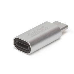 AD-808 USB-C dugó/iPhone Lightning alj adapter