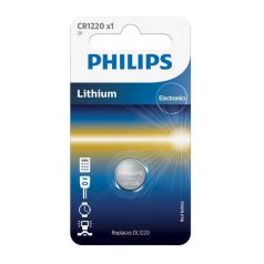 CR1220 3V lítium gombelem -PHILIPS