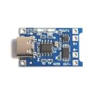 TP4056-1A-USBC Li-Ion/Li-Po akkutöltő modul