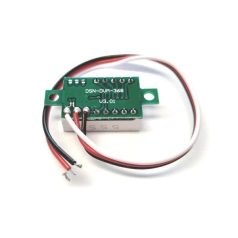 DSV-36R 0-33V DC mini PIROS feszültségmérő modul